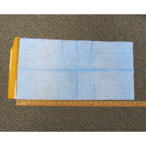 Blue Colour Bamboo Cloth Sheet, measured