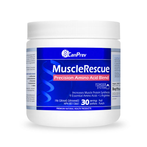 forthcoming CanPrev branded MuscleRescue