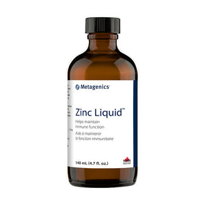 Bottle of Metagenics Zinc Liquid