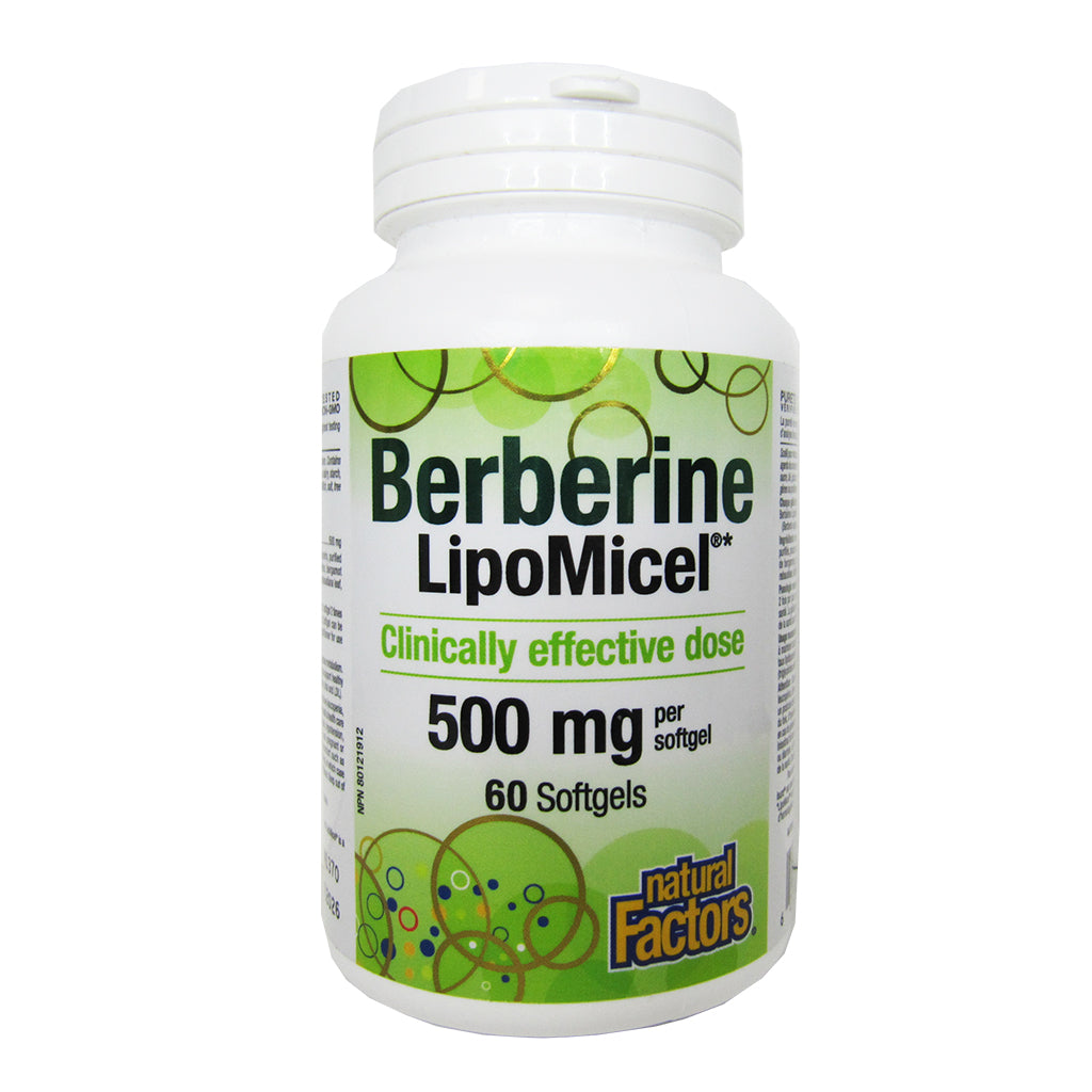 Berberine Supplements from Natural Factors (RegenerLife / WellBetX) –  AvivaHealth.com