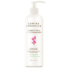 250ml Bottle of Carina Organics Sweet Pea Hydrating Skin Cream