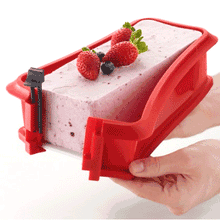 Rectangular Springform Loaf Pan, 1500ml capacity
