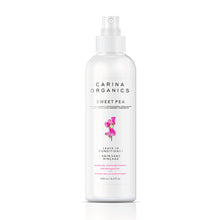 Bottle of Carina Organics Sweet-Pea Leave-in Conditioner