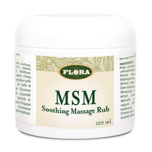 Jar of Flora MSM Soothing Massage Rub
