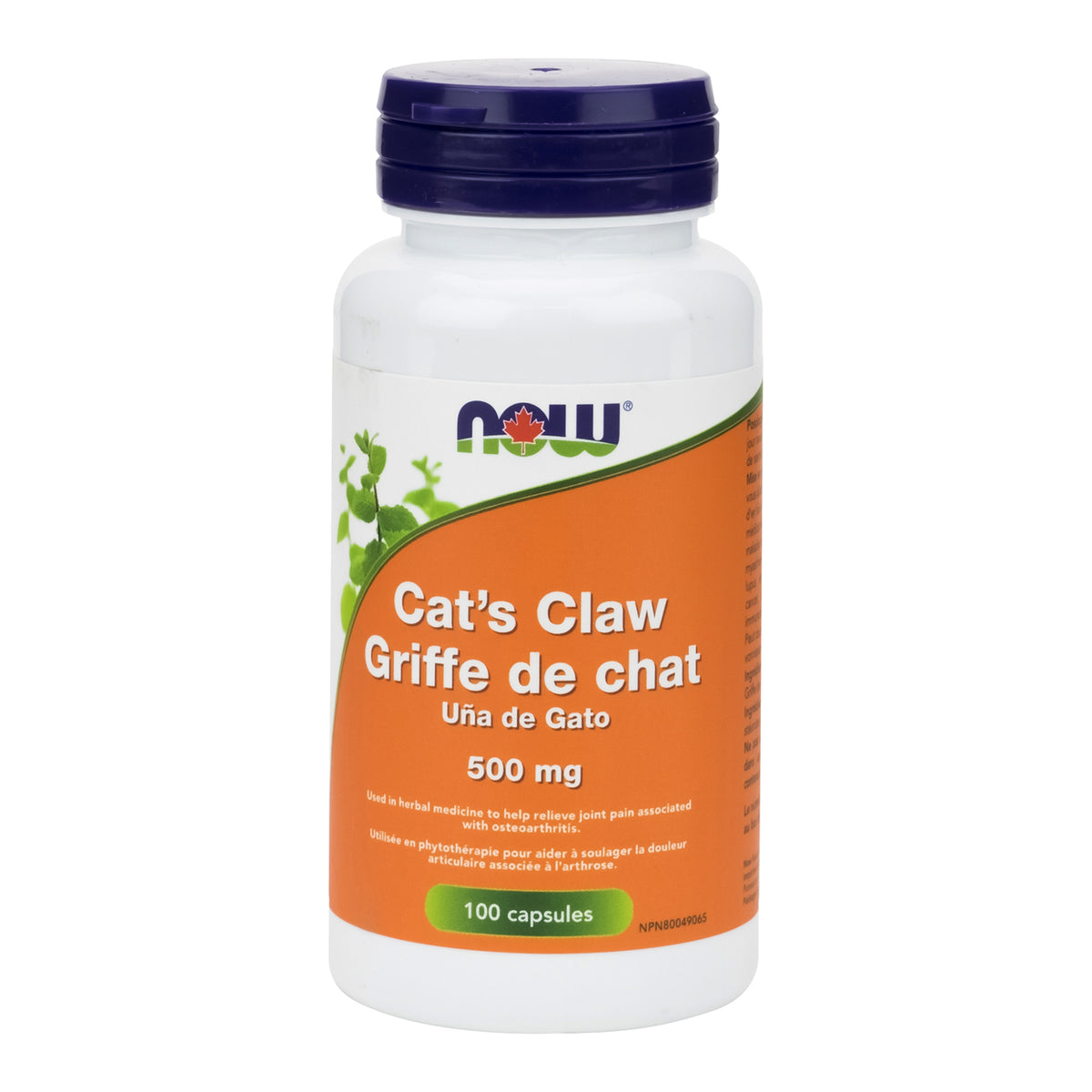 NOW - Cat's Claw (Uña de Gato / Uncaria Tomentosa) Capsules