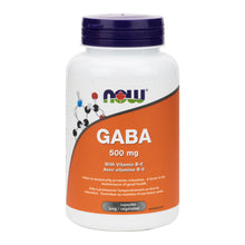 NOW GABA 500mg with vitamin B-6 Capsules