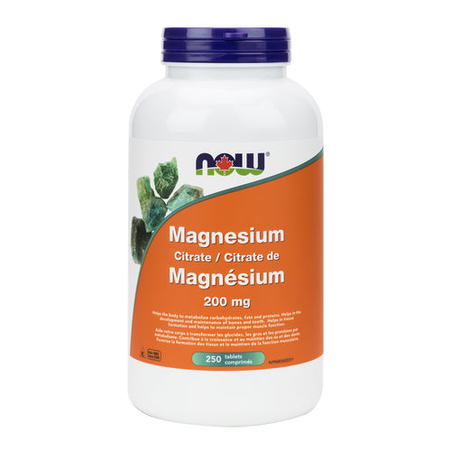 NOW Magnesium Citrate Tablets