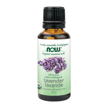30 ml bottle of NOW Organic Lavender Oil