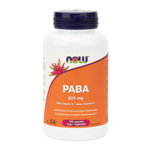 NOW PABA with Vitamin C