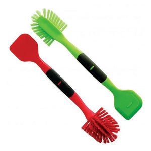 Norpro Scrub Brush Scrapers, in Red and Green