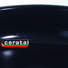 Close-up of enamelled surface of Fissler Crispy Ceramic Classic Pan