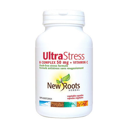 New Roots Herbal UltraStress B Complex + Vitamin C