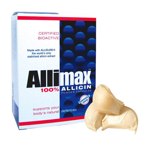 Allimax, previous blister pack carton
