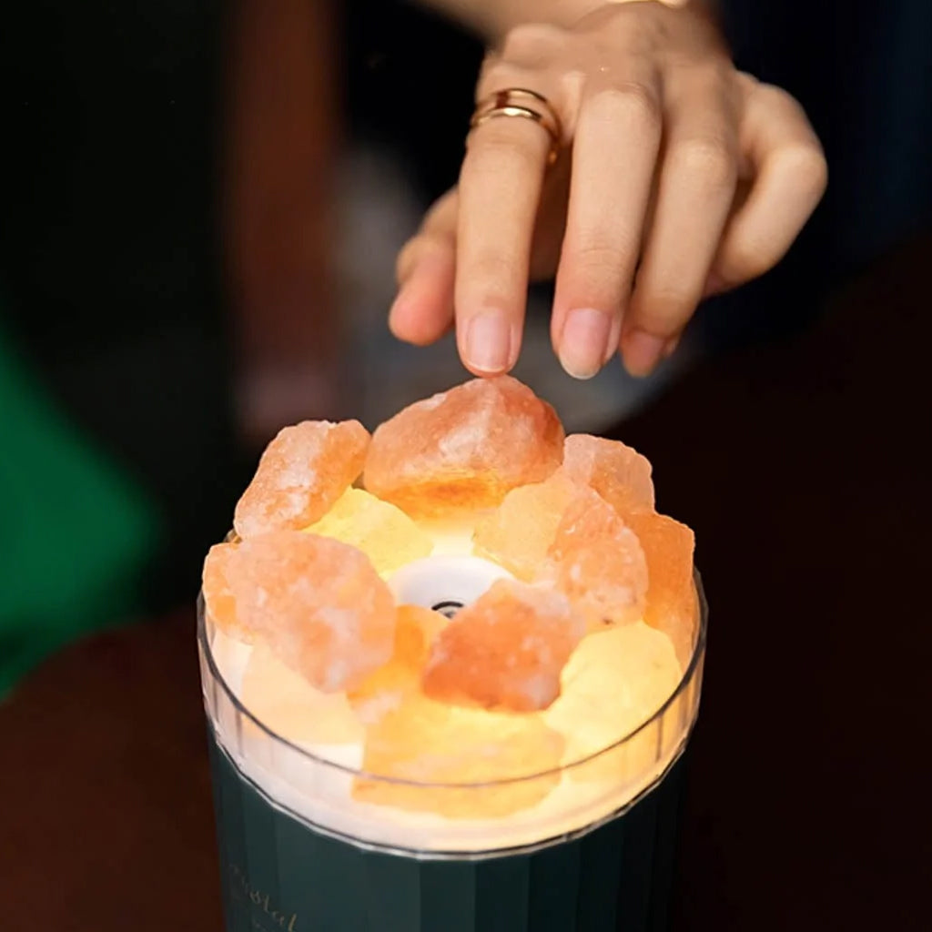 3in1 Himalayan Salt Lamp, Diffuser & Humidifier
