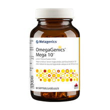 Metagenics OmegaGenics Mega 10, 60 capsule bottle