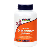 NOW Organic D-Mannose Powder, 76g