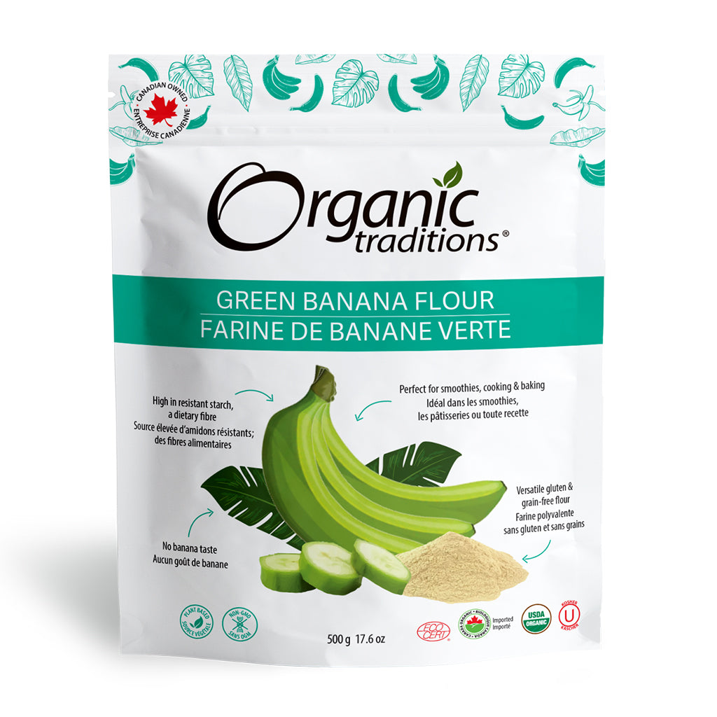 Organic Traditions - Organic Green Banana Flour