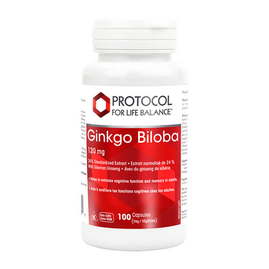 Protocol - Ginkgo Biloba, with Gotu Kola and Siberian Ginseng