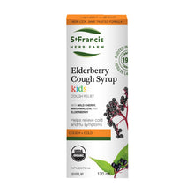 Elderberry Cough Syrup for Kids, previous label style
