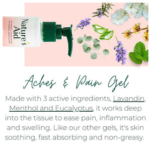 Nature's Aid Aches & Pain Gel - features