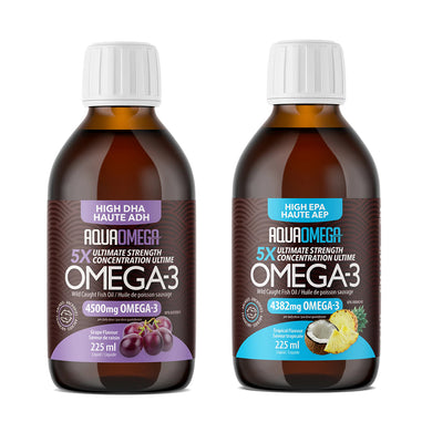 AquaOmega Omega-3, two types