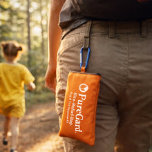 PureGard Bite-Relief-Bag hanging from belt loop