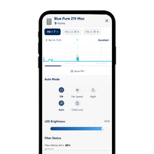 Screenshot of app for Blue Pure 211i Max