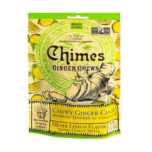 Chimes Meyer Lemon Ginger Chews, 100g Bag