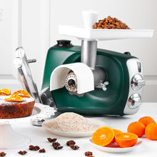 Ankarsrum Assistent configured for grating almmonds