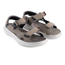 pair of kybun Brissago Taupe sandals