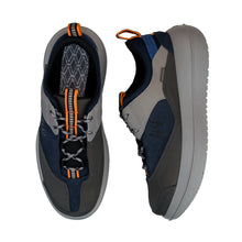 top and side view of kybun Karl Grey-Blue