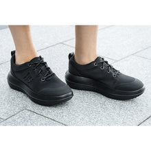 kybun Pura Black being worn