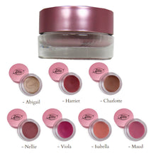 Pure Anada Lip & Cheek Tint - jar and 7 named shades