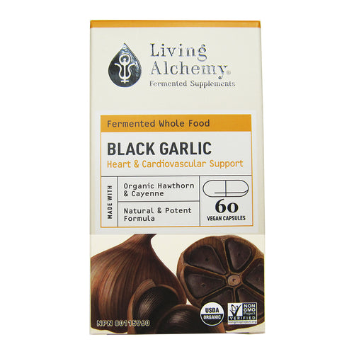 Living Alchemy Black Garlic, box