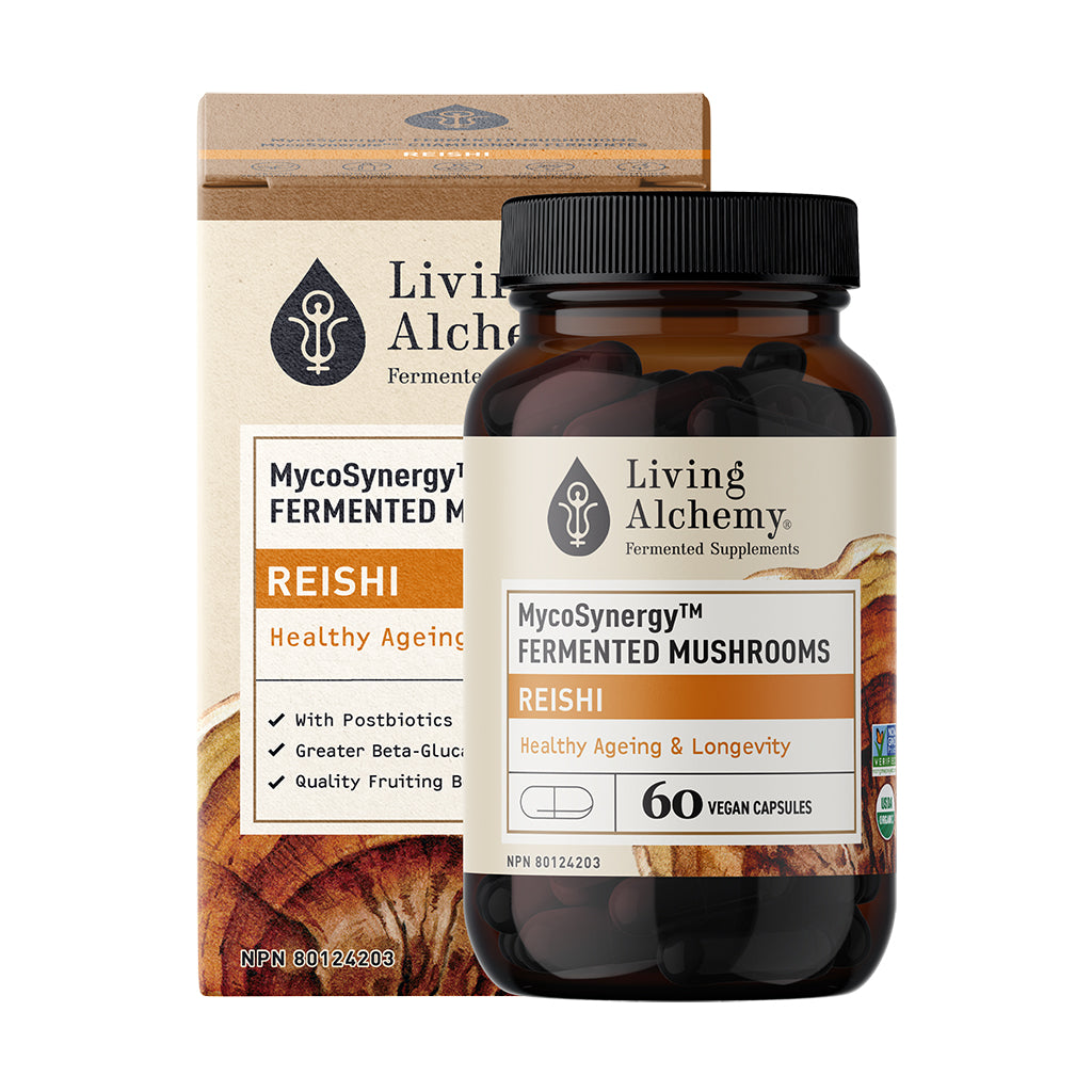 Living Alchemy - MycoSynergy Reishi (Healthy Ageing & Longevity)