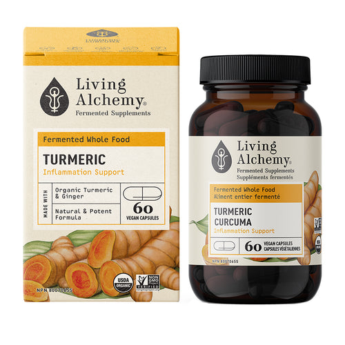 Living Alchemy Turmeric Alive, new label style