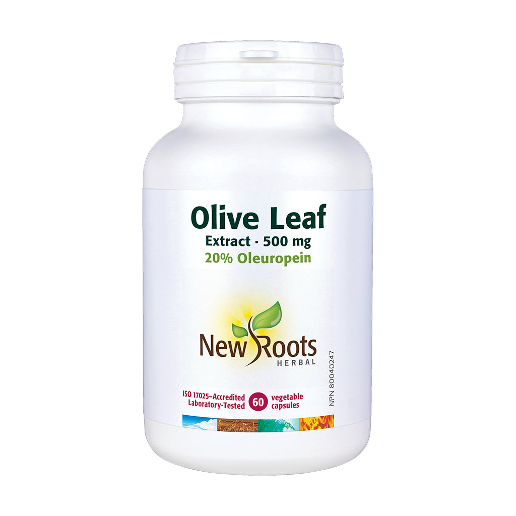 New Roots Olive Leaf Extract capsules