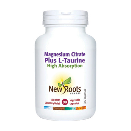 New Roots Herbal - Magnesium Citrate Plus L-Taurine
