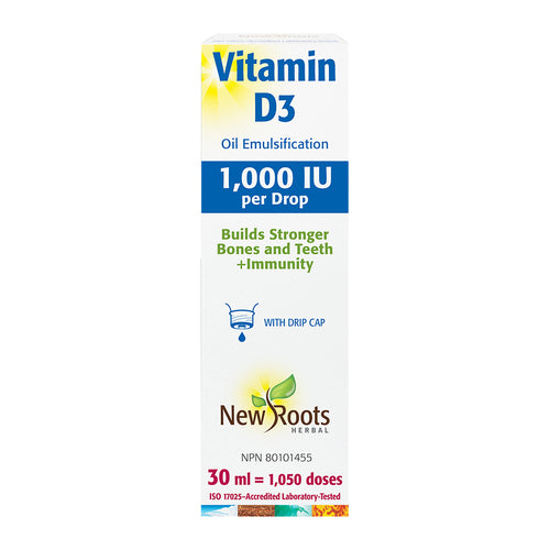 New Roots Herbal - Vitamin D3 Drops