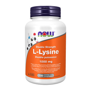 NOW Double Strength L-Lysine Tablets