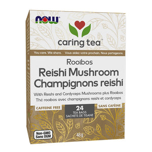 NOW Caring Tea - Rooibos, Reishi