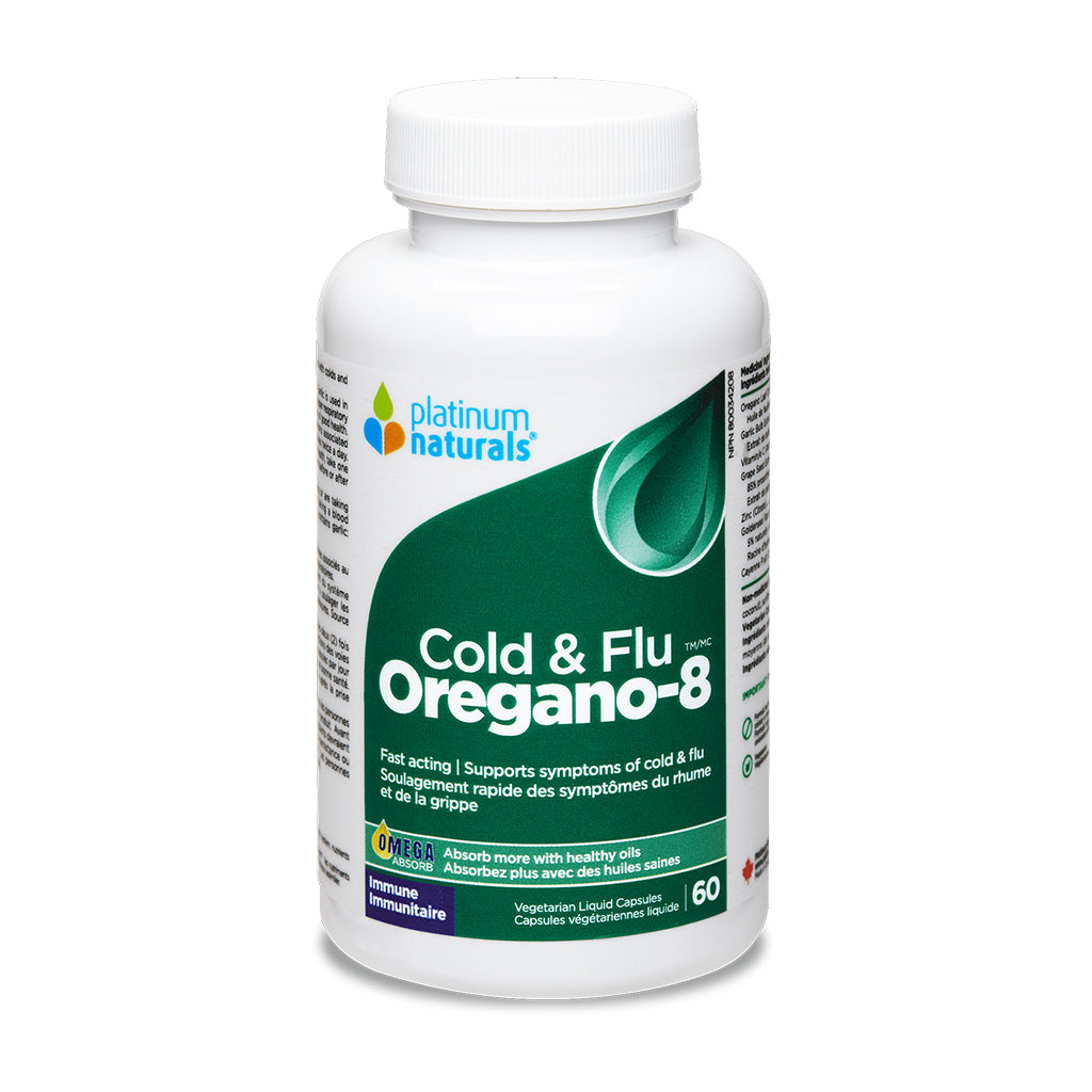 Platinum Naturals - Oregano-8 (Cold & Flu)