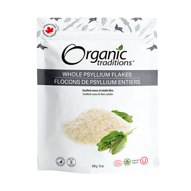 Organic Traditions - Organic Whole Psyllium Husks (Flakes)