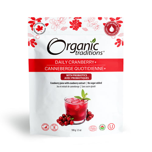 Organic Traditions - Daily Probiotic Cranberry Supreme