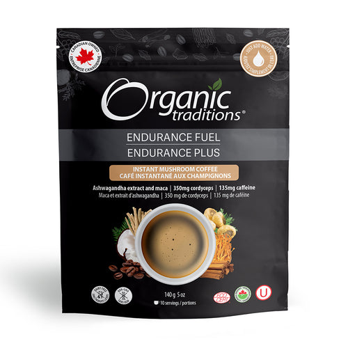 Organic Traditions - Endurance Fuel Instant Mushroom Coffee