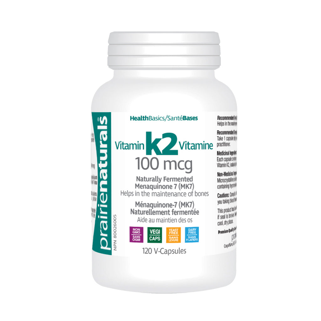 Prairie Naturals - Vitamin K2 (MK7)