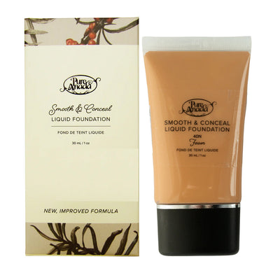 Pure Anada Smooth & Conceal Liquid Foundation packaging