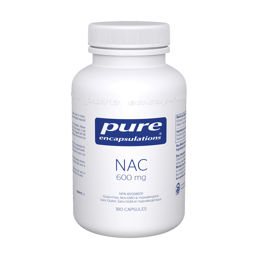 Pure Encapsulations NAC, 600mg strength