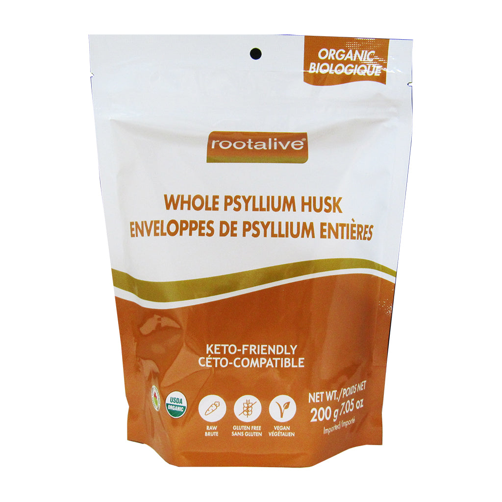 Rootalive Organic Whole Psyllium Husk AvivaHealth