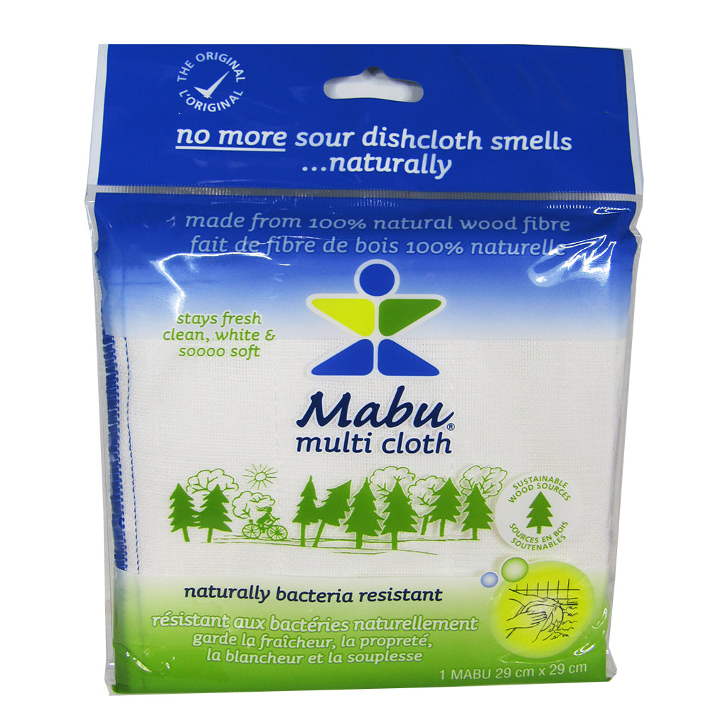 Mabu Cloth - Earth-Friendly Multi Cloth (Biodegradable Wood Fibre ...